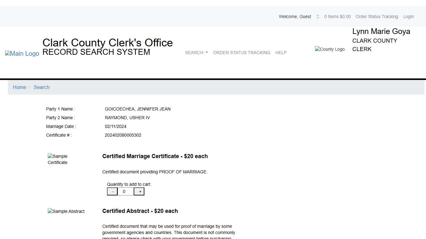 MarriageDocumentsAvailable
