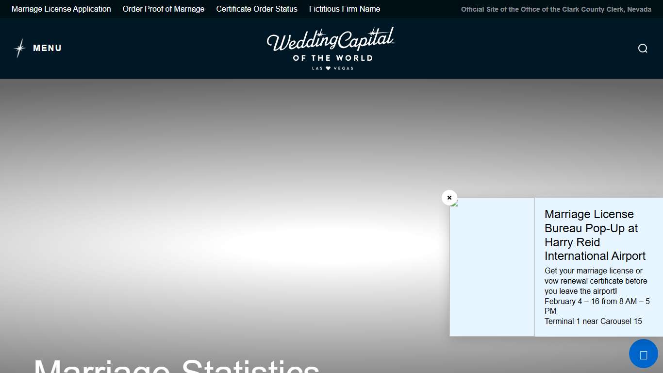 Las Vegas Marriage Stats How Many People Get Married in Vegas